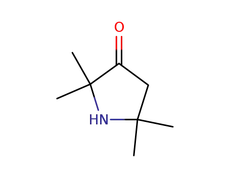 Molecular Structure of 5167-85-1 (3-Pyrrolidinone, 2,2,5,5-tetramethyl-)