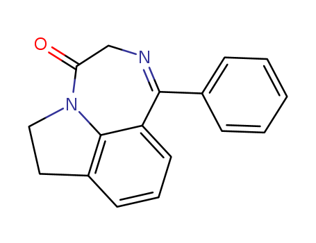 Pyrrolo[3,2,1-jk][1,4]benzodiazepin-4(3H)-one,6,7-dihydro-1-phenyl-