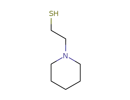 Molecular Structure of 4706-22-3 (2-(piperidin-1-yl)ethanethiol)