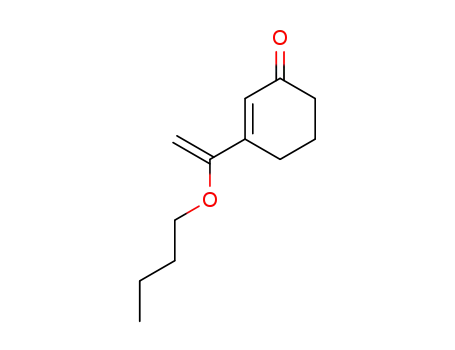 Molecular Structure of 118716-39-5 (3-(1-BUTOXYVINYL)CYCLOHEX-2-ENONE)
