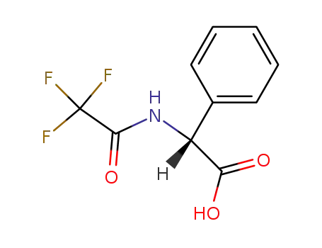 Molecular Structure of 5042-71-7 ((-)-(R)-N-trifluoroacetylphenylglycine)