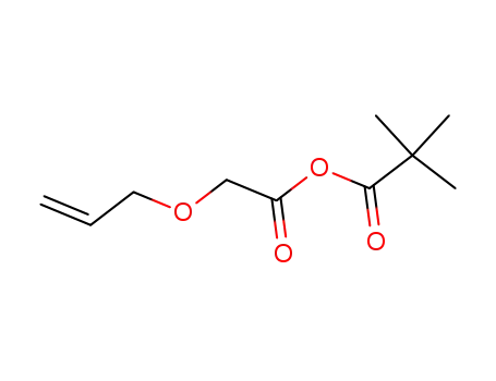Molecular Structure of 318488-46-9 (α-allyloxyacetyl pivaloyl anhydride)