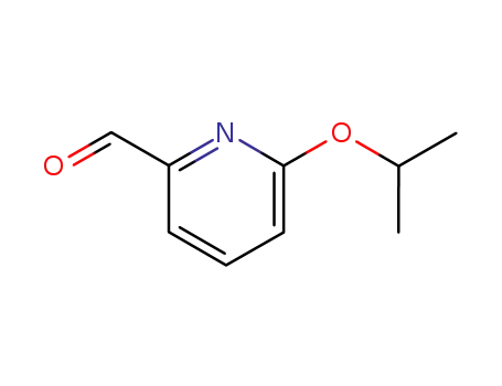 Molecular Structure of 350697-31-3 (2-Pyridinecarboxaldehyde,6-(1-methylethoxy)-(9CI))