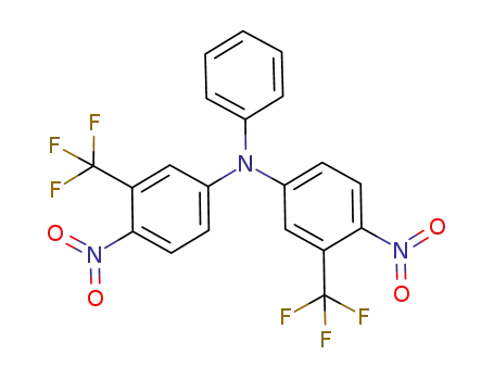 bis-(4-nitro-3-trifluoromethyl-phenyl)-phenyl-amine