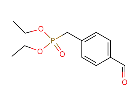 Molecular Structure of 125185-25-3 (4-(DIETHYLPHOSPHONOMETHYL)BENZALDEHYDE)