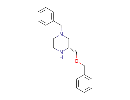 Molecular Structure of 255723-98-9 ((R)-N4-Benzyl-2-(benzyloxymethyl)piperazine)