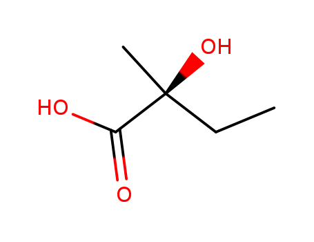 Butanoic acid,2-hydroxy-2-methyl-,(2S)-