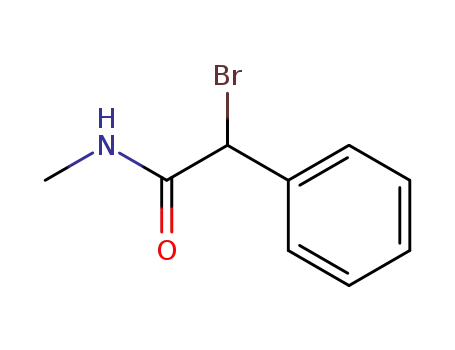 Molecular Structure of 51685-62-2 (ALPHA-BROMO-N-METHYL-2-PHENYLACETAMIDE)