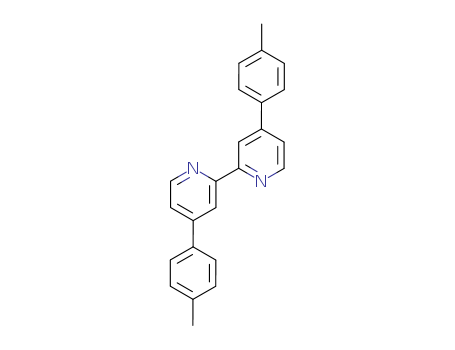 Molecular Structure of 111971-31-4 (2,2'-Bipyridine, 4,4'-bis(4-methylphenyl)-)