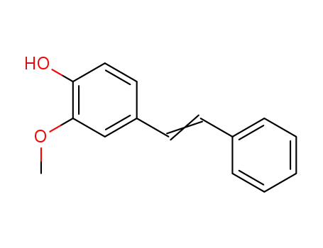 Molecular Structure of 3391-75-1 (4-HYDROXY-3-METHOXYSTILBENE)
