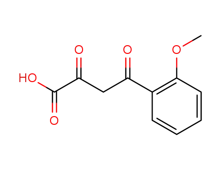 Molecular Structure of 77664-74-5 (4-(2-Methoxy-phenyl)-2,4-dioxo-butyric acid)