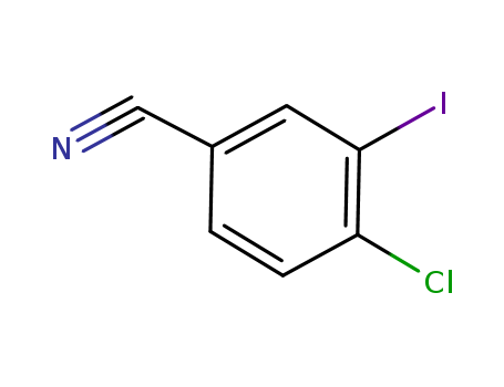 Benzonitrile,4-chloro-3-iodo-