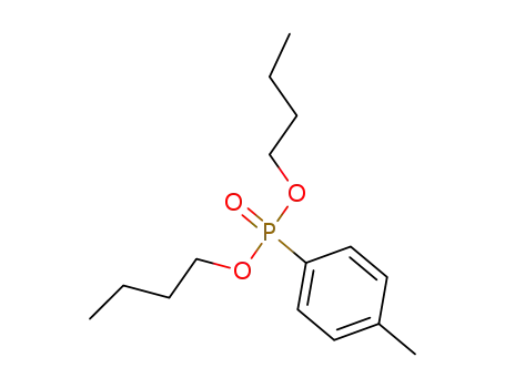 Molecular Structure of 1028-10-0 (Phosphonic acid, (4-methylphenyl)-, dibutyl ester)