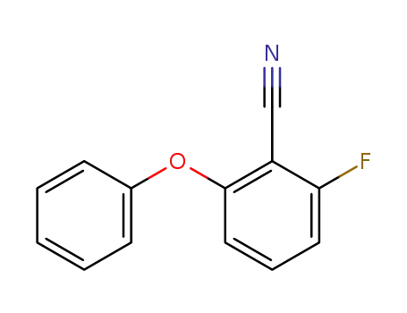 Molecular Structure of 175204-06-5 (2-Fluoro-6-phenoxybenzonitrile)