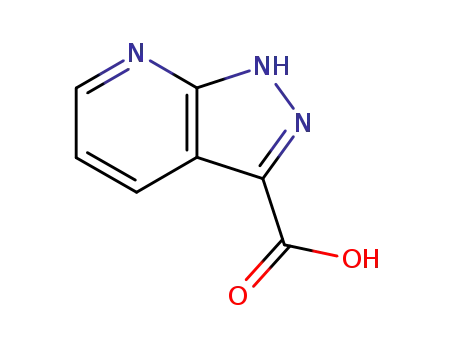 Molecular Structure of 116855-08-4 (1H-Pyrazolo[3,4-b]pyridine-3-carboxylicacid(9CI))