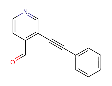 3-(2-Phenylethynyl)-4-pyridinecarboxaldehyde
