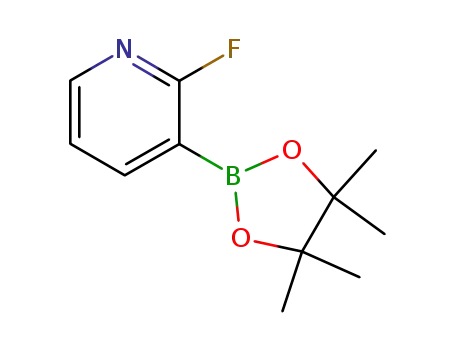 Molecular Structure of 452972-14-4 (2-FLUOROPYRIDINE-3-BORONIC ACID PINACOL ESTER)