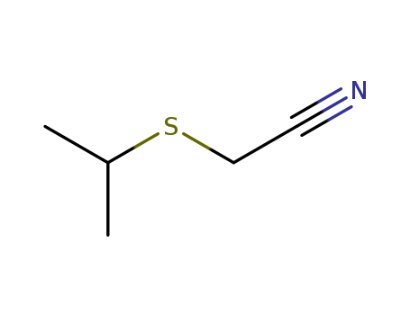 Acetonitrile, [(1-methylethyl)thio]-(23178-01-0)