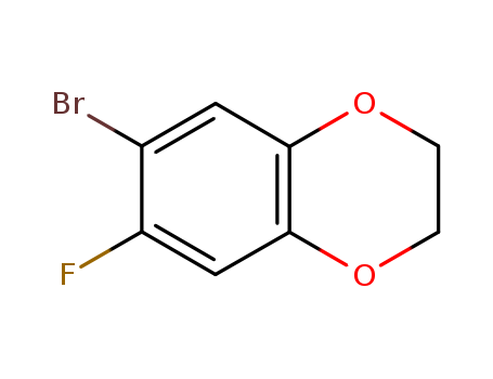 6-bromo-7-fluoro-2,3-dihydrobenzo[b][1,4]dioxine