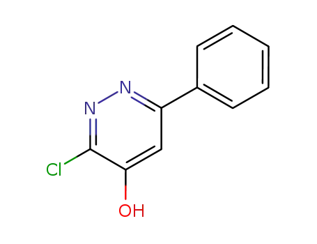 Molecular Structure of 89868-13-3 (3-Chloro-6-phenyl-pyridazin-4-ol)