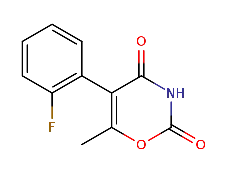 5-(2-fluorophenyl)-6-methyl-1,3-oxazine-2,4-(3H)-dione