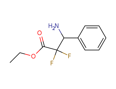 ethyl 3-amino-2,2-difluoro-3-phenylpropanoate