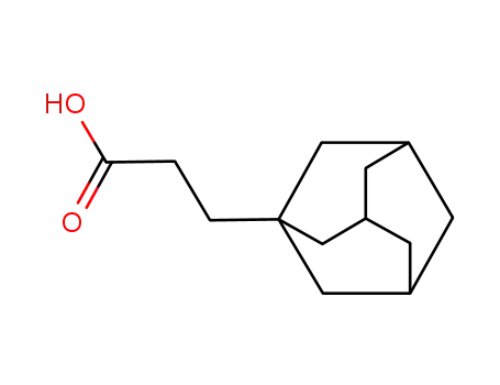 Molecular Structure of 16269-16-2 (3-(1-ADAMANTYL)PROPANOIC ACID)