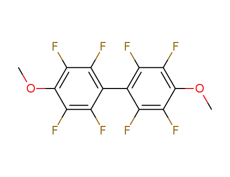 Molecular Structure of 2200-71-7 (4,4'-DIMETHOXYOCTAFLUOROBIPHENYL)
