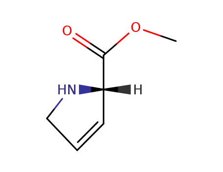Molecular Structure of 785717-57-9 (1H-Pyrrole-2-carboxylic acid, 2,5-dihydro-, methyl ester (9CI))