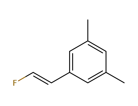 Molecular Structure of 1262431-30-0 ((E)-1-(2-fluorovinyl)-3,5-dimethylbenzene)