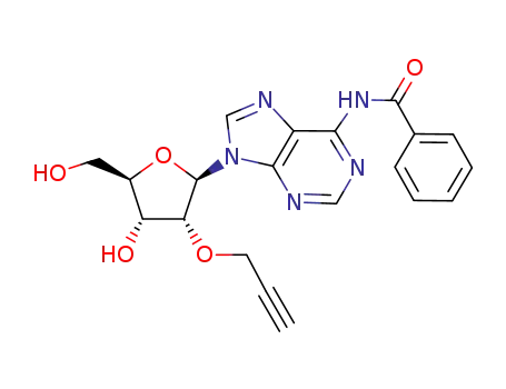 2'-O-(1-propyn-3-yl)-6-N-benzoyladenosine