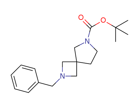 tert-butyl 2-benzyl-2,6-diazaspiro[3.4]octane-6-carboxylate
