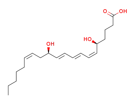 Molecular Structure of 71160-24-2 (LEUKOTRIENE B4)