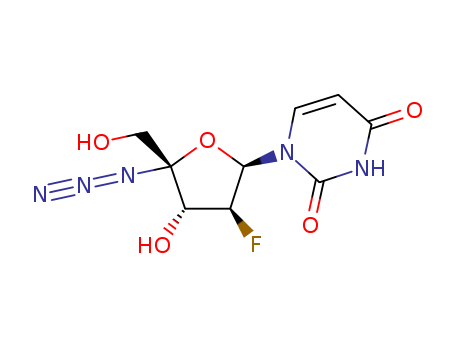 4’-Azido-2’-deoxy-2’-fluoro-β-D-arabinouridine