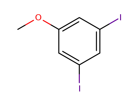Molecular Structure of 344324-66-9 (1-Methoxy-3,5-diiodobenzene)