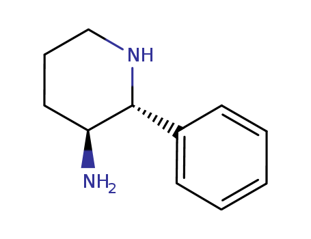 3-Piperidinamine,2-phenyl-, (2S,3S)-rel-  CAS NO.160551-72-4