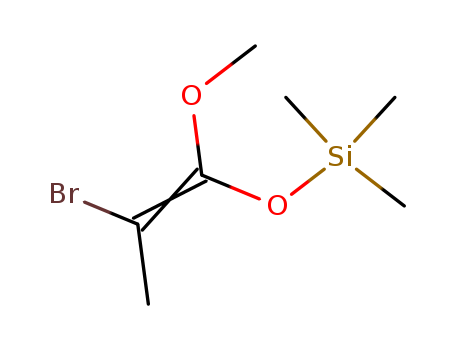 Silane, [(2-bromo-1-methoxy-1-propenyl)oxy]trimethyl-