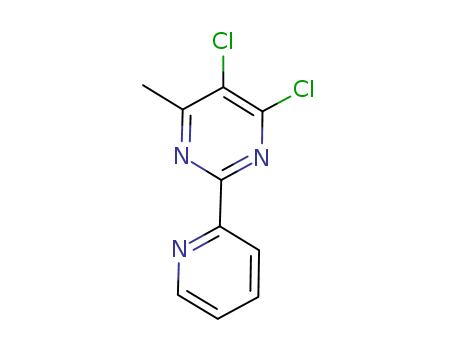 4,5-DICHLORO-6-METHYL-2-(2-PYRIDYL)PYRIMIDINE