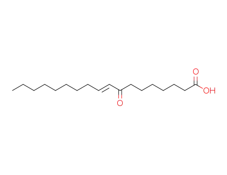 Molecular Structure of 99640-10-5 ((9E)-8-oxooctadec-9-enoic acid)