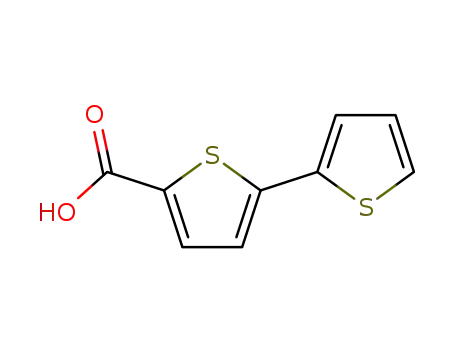 Molecular Structure of 2060-55-1 (2,2'-BITHIOPHENE-5-CARBOXYLIC ACID)