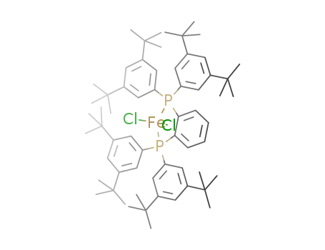 dichloro{1,2-[bis(3,5-di-tert-butylpheny)phosphino-κP]benzene}iron(II)