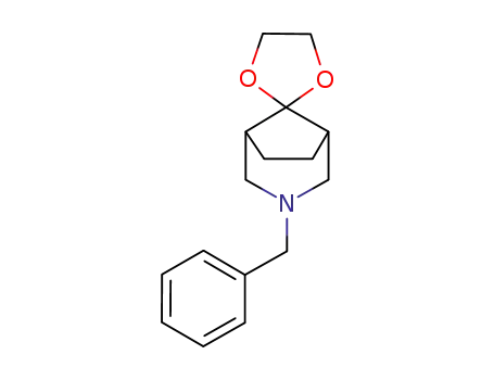 Molecular Structure of 1019208-04-8 (3- Benzyl -3-spiro[bicyclo[3.2.1]cyclooctane-8,2'-[1,3]Dioxane])