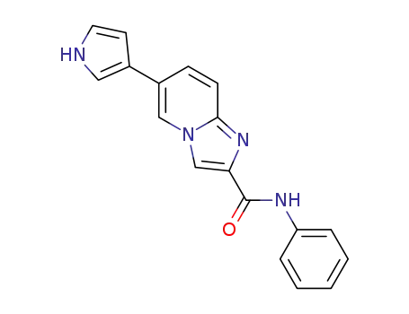 N-phenyl-6-(1H-pyrrol-3-yl)imidazo[1,2-a]pyridine-2-carboxamide