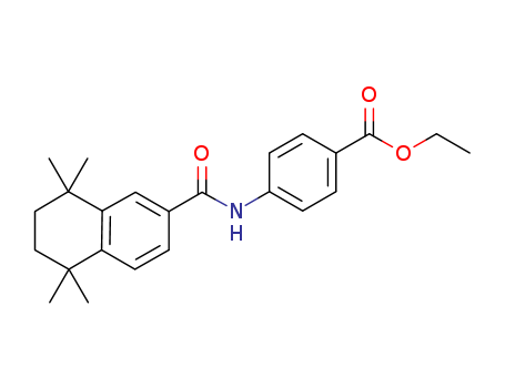Benzoic acid,4-[[(5,6,7,8-tetrahydro-5,5,8,8-tetramethyl-2-naphthalenyl)carbonyl]amino]-,ethyl ester