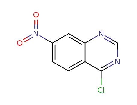 Molecular Structure of 19815-17-9 (4-CHLORO-7-NITROQUINAZOLINE)