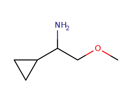 Molecular Structure of 1095431-22-3 (Cyclopropanemethanamine, α-(methoxymethyl)-)