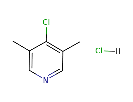 Pyridine, 4-chloro-3,5-dimethyl-, hydrochloride