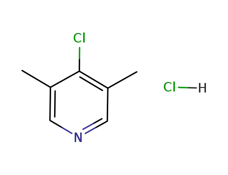 Molecular Structure of 19524-10-8 (4-CHLORO-3,5-DIMETHYLPYRIDINE)