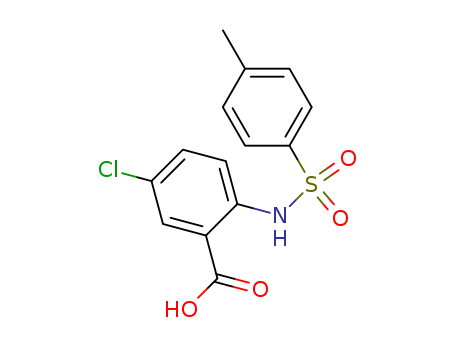 Benzoic acid, 5-chloro-2-[[(4-methylphenyl)sulfonyl]amino]-