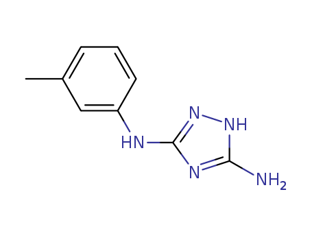 21505-02-2,N~3~-(3-methylphenyl)-1H-1,2,4-triazole-3,5-diamine,